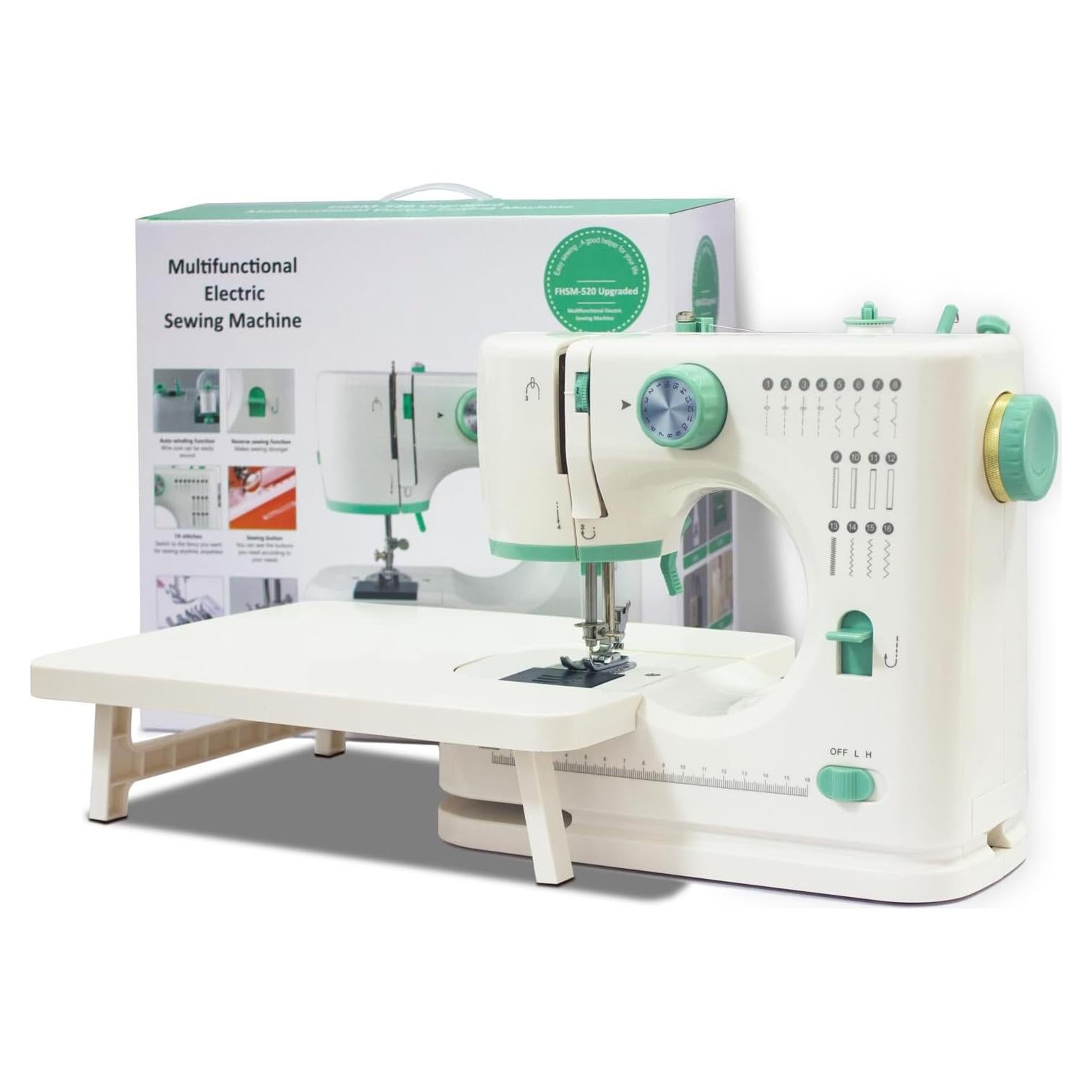 Máquina de Coser Portátil ShyangLiang LH-SM520A 16 Puntadas