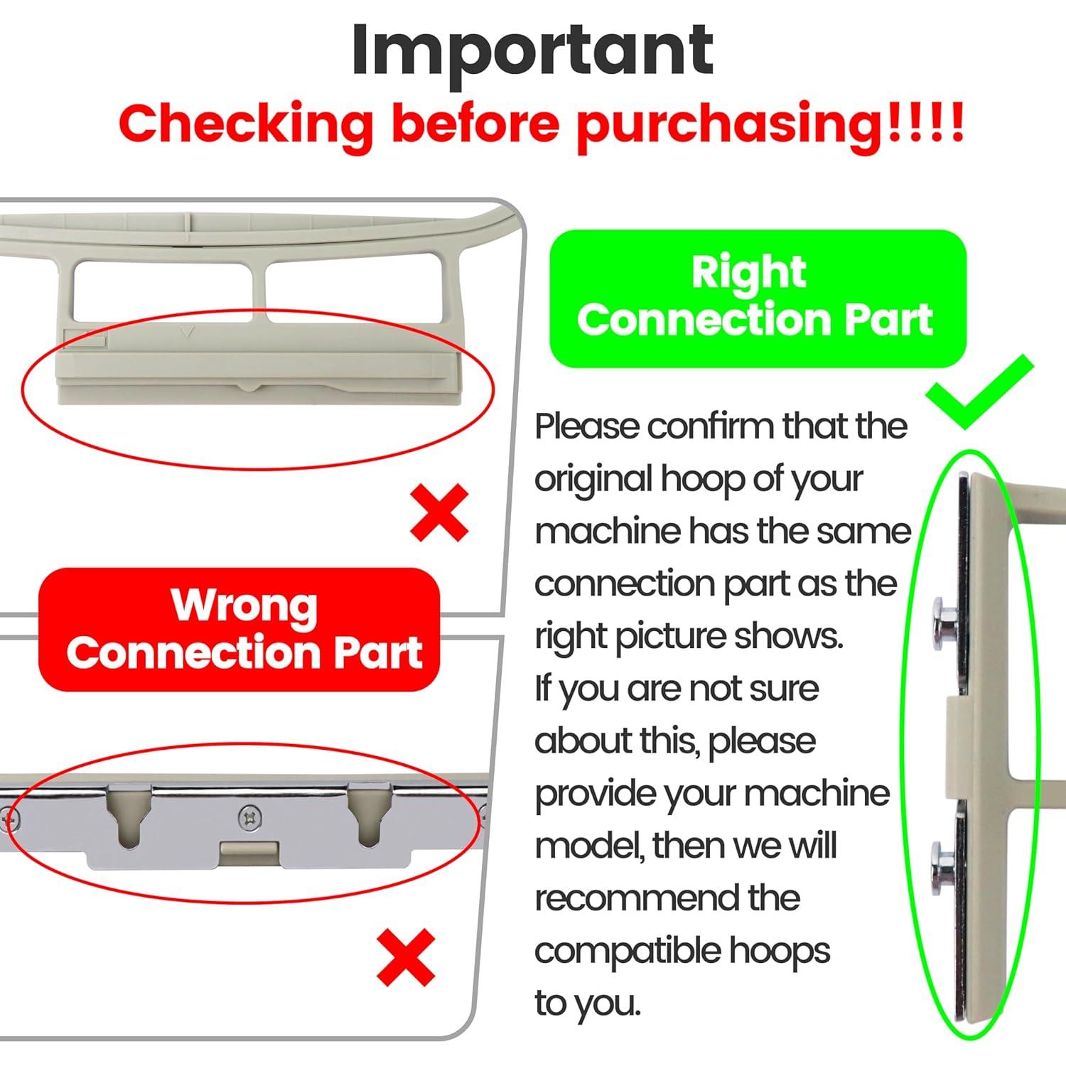 Conjunto de Aros de Bordado New Brothread 3 en 1 SA431 SA432 SA434