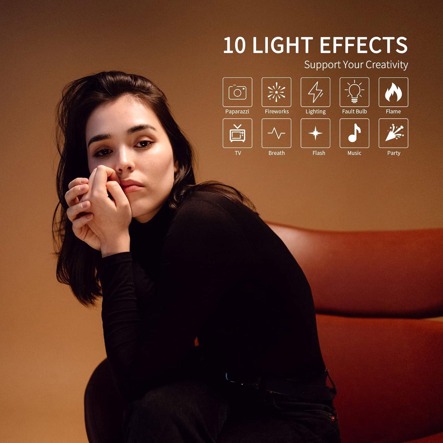 Luz de Estudio Bi-Color FEELWORLD FL125B 125W 2700K-6500K