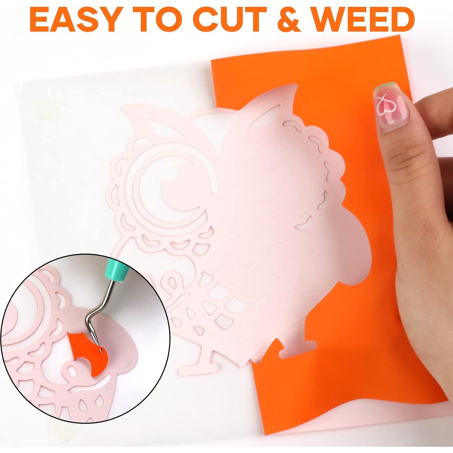 Paquete de Vinilo de Transferencia de Calor HTVRONT 20 Colores