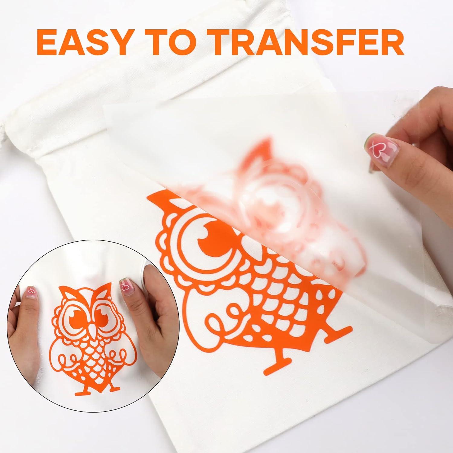 Paquete de Vinilo de Transferencia de Calor HTVRONT 20 Colores