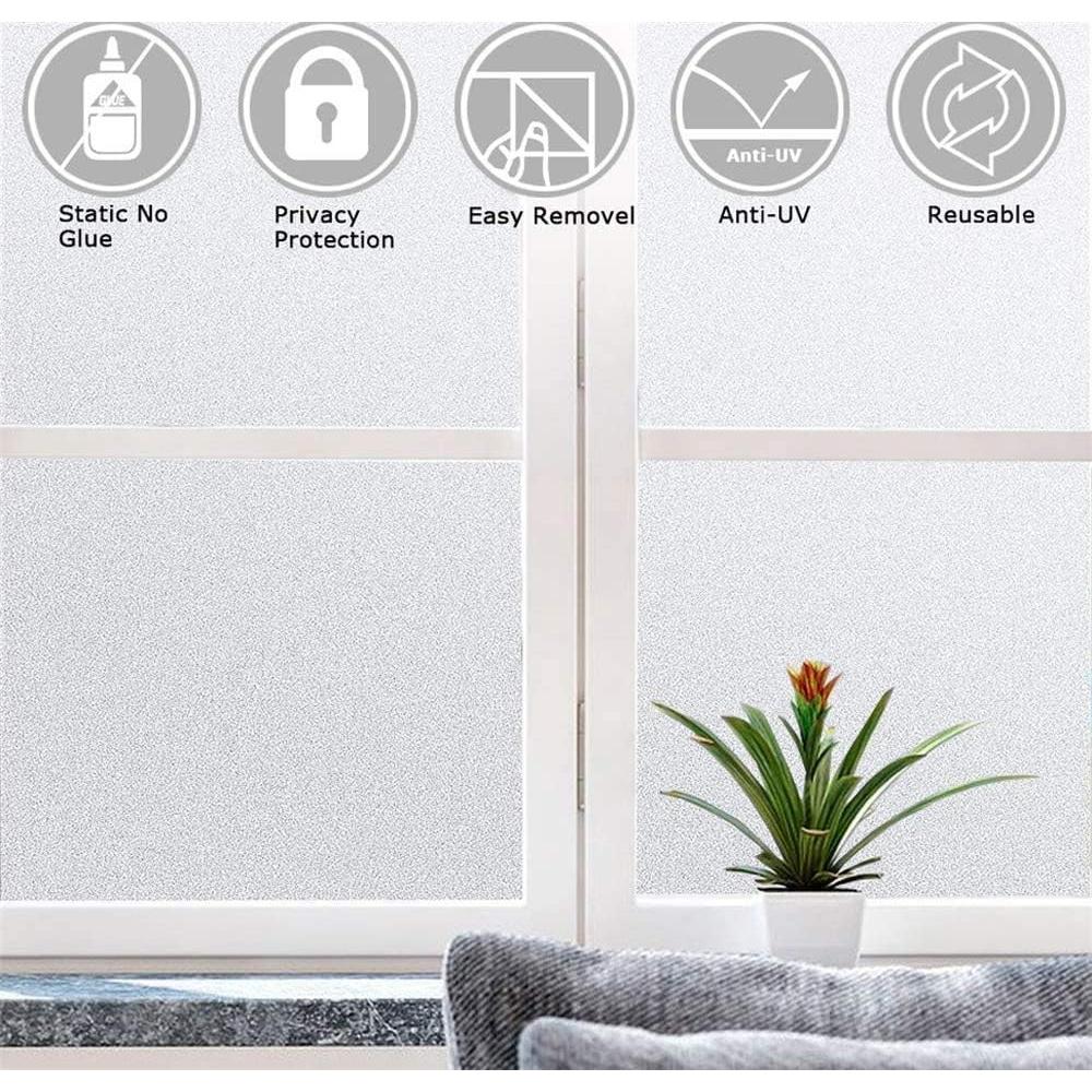 Película de Vidrio Esmerilado Niviy 30.5x200 cm Privacidad
