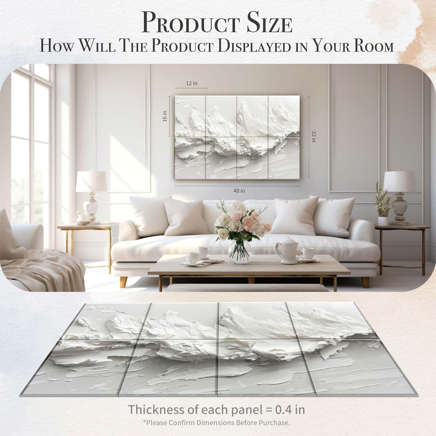 Paneles Acústicos Decorativos 121.92x81.28cm Tormenta Silenciosa