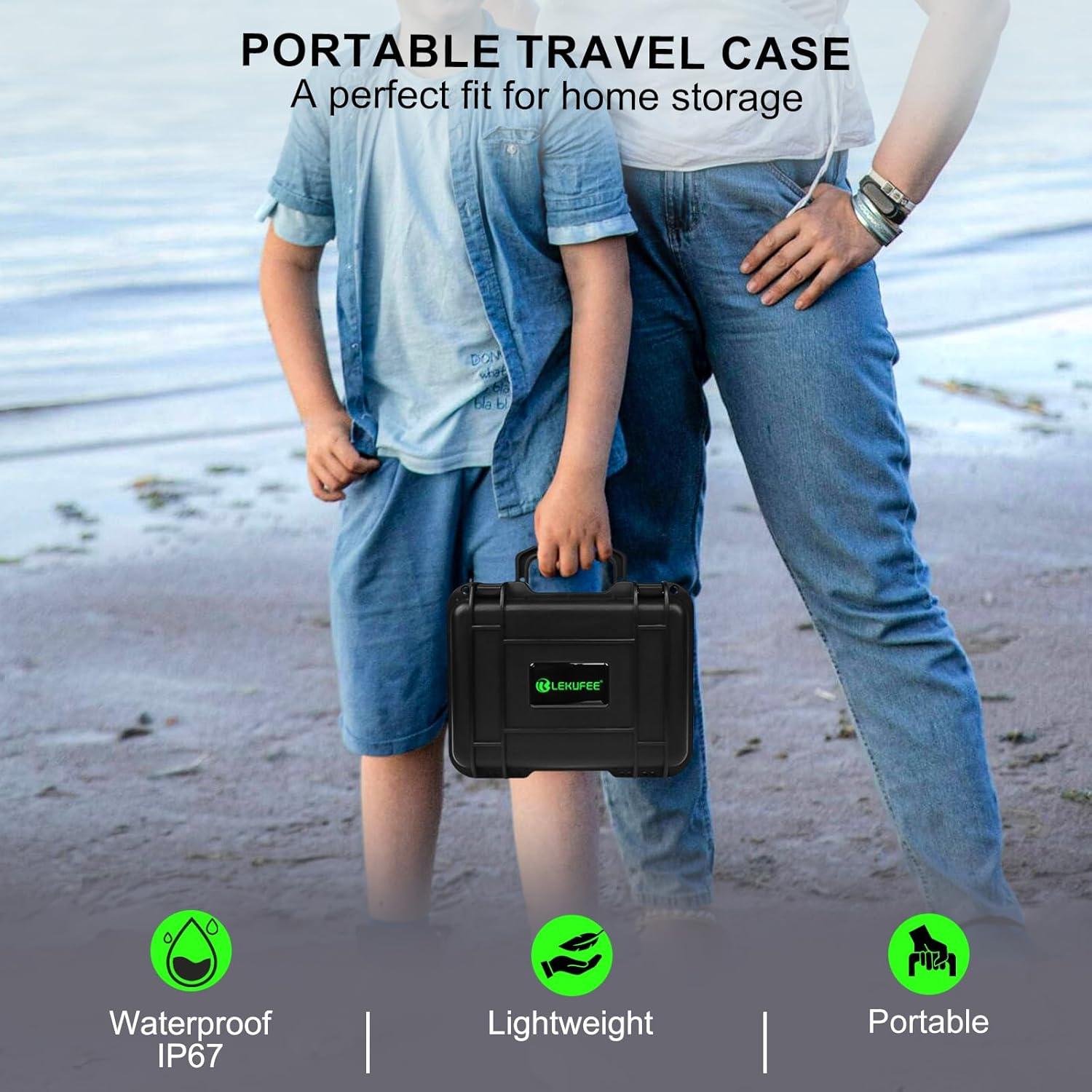 Funda Dura Impermeable Lekufee para DJI Mini 4K y Mini 2