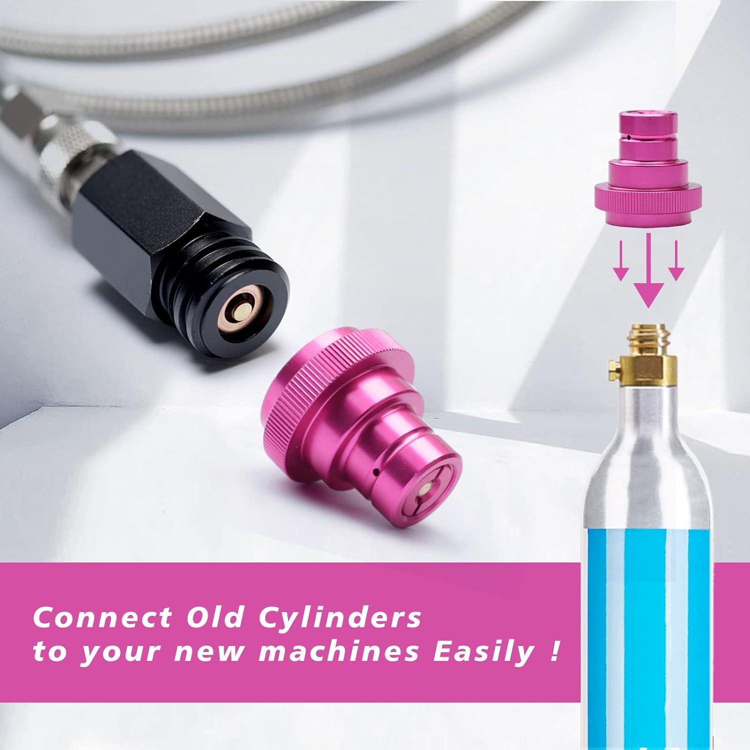 Adaptador Rápido CO2 YUXIVCNE TR21-4 para Máquina de Soda