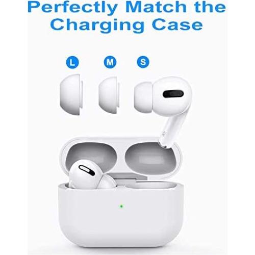 Puntas de Silicona para AirPods Pro MEEAJA - 3 Pares S/M/L
