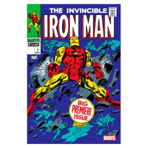 Cómic Iron Man 1 Edición Facsimilar Marvel 32 Páginas