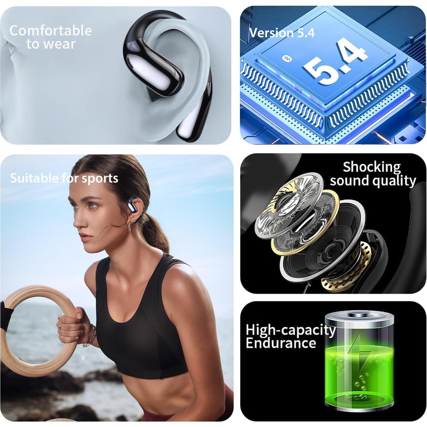 Auriculares Traductores de Idiomas AI A38 Negro - 144 Idiomas