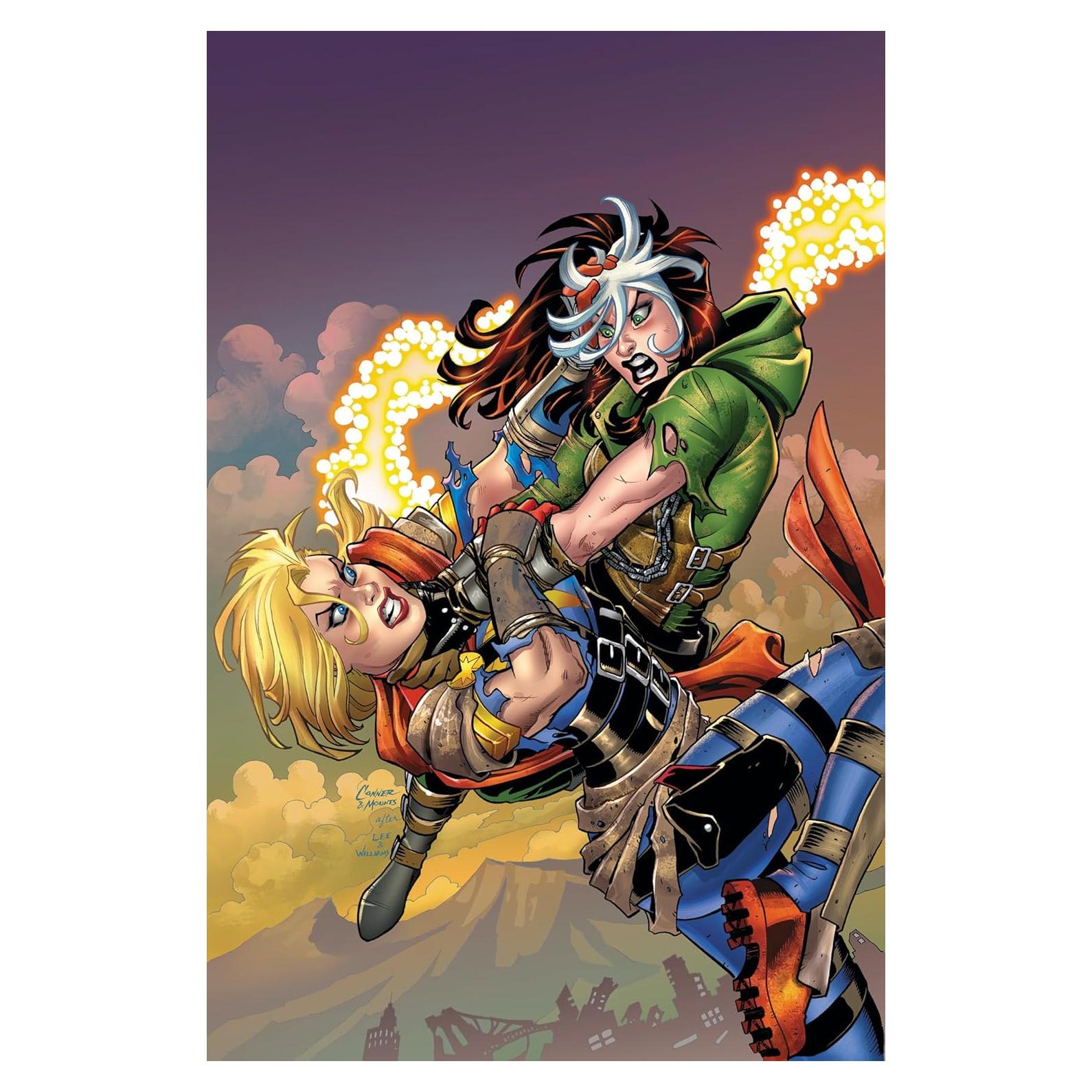 CAPTAIN MARVEL VS. ROGUE