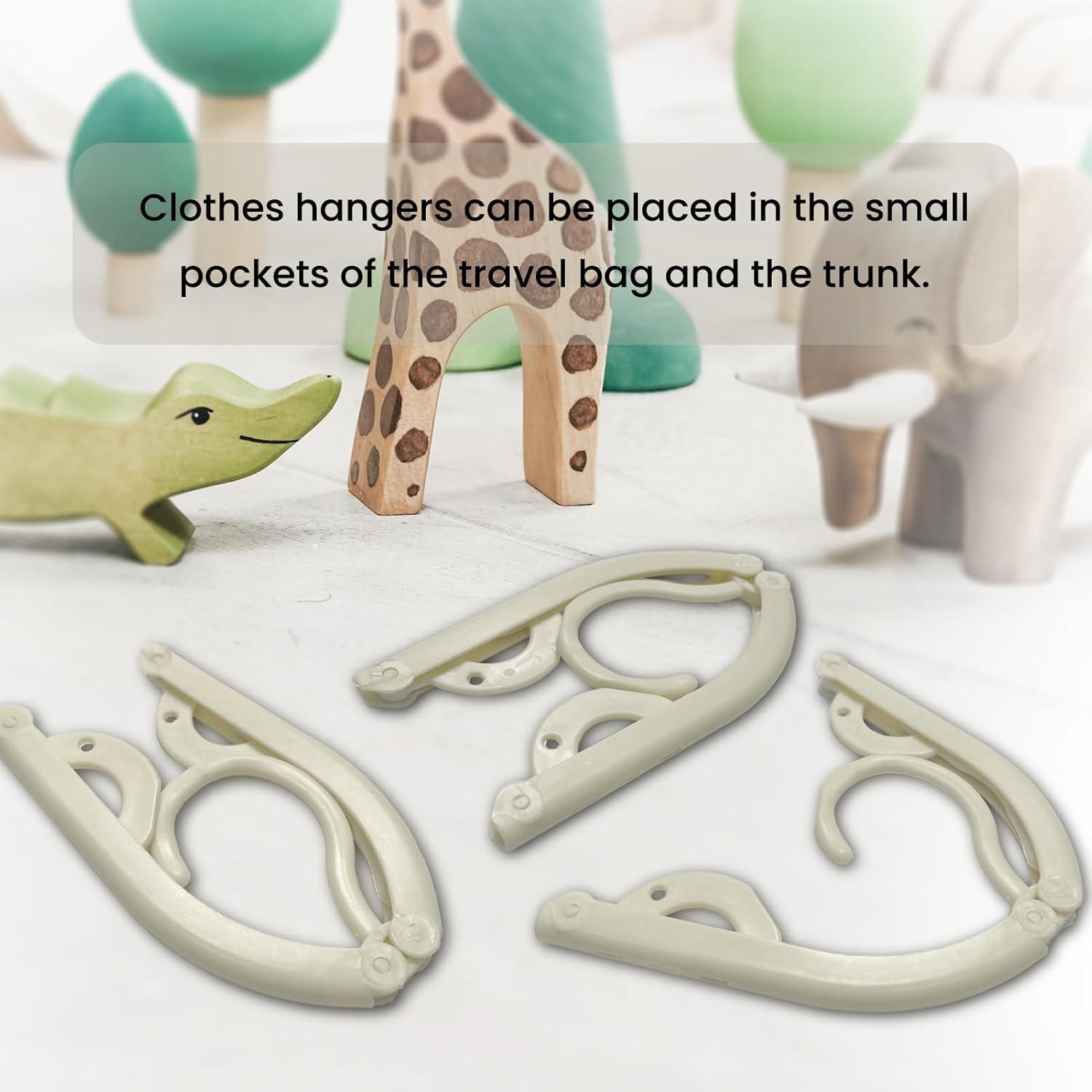 12 Perchas Plegables LIFTATAPA para Viaje y Dormitorio - Antideslizantes