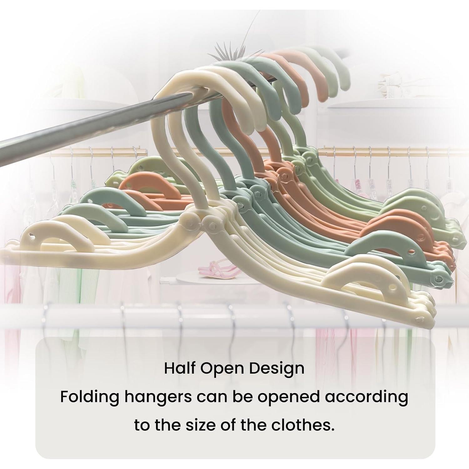 12 Perchas Plegables LIFTATAPA para Viaje y Dormitorio - Antideslizantes