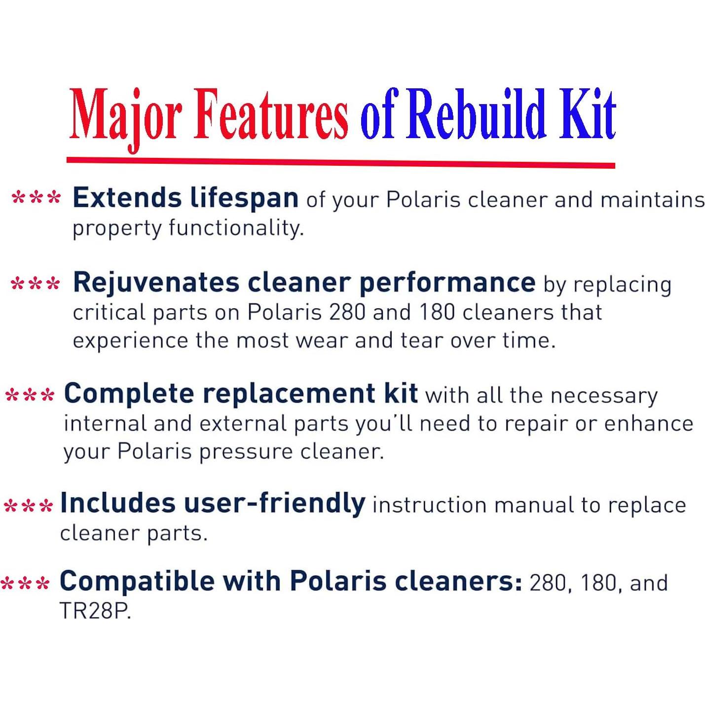 Kit de Mantenimiento para Limpiador de Piscina ATIE A49