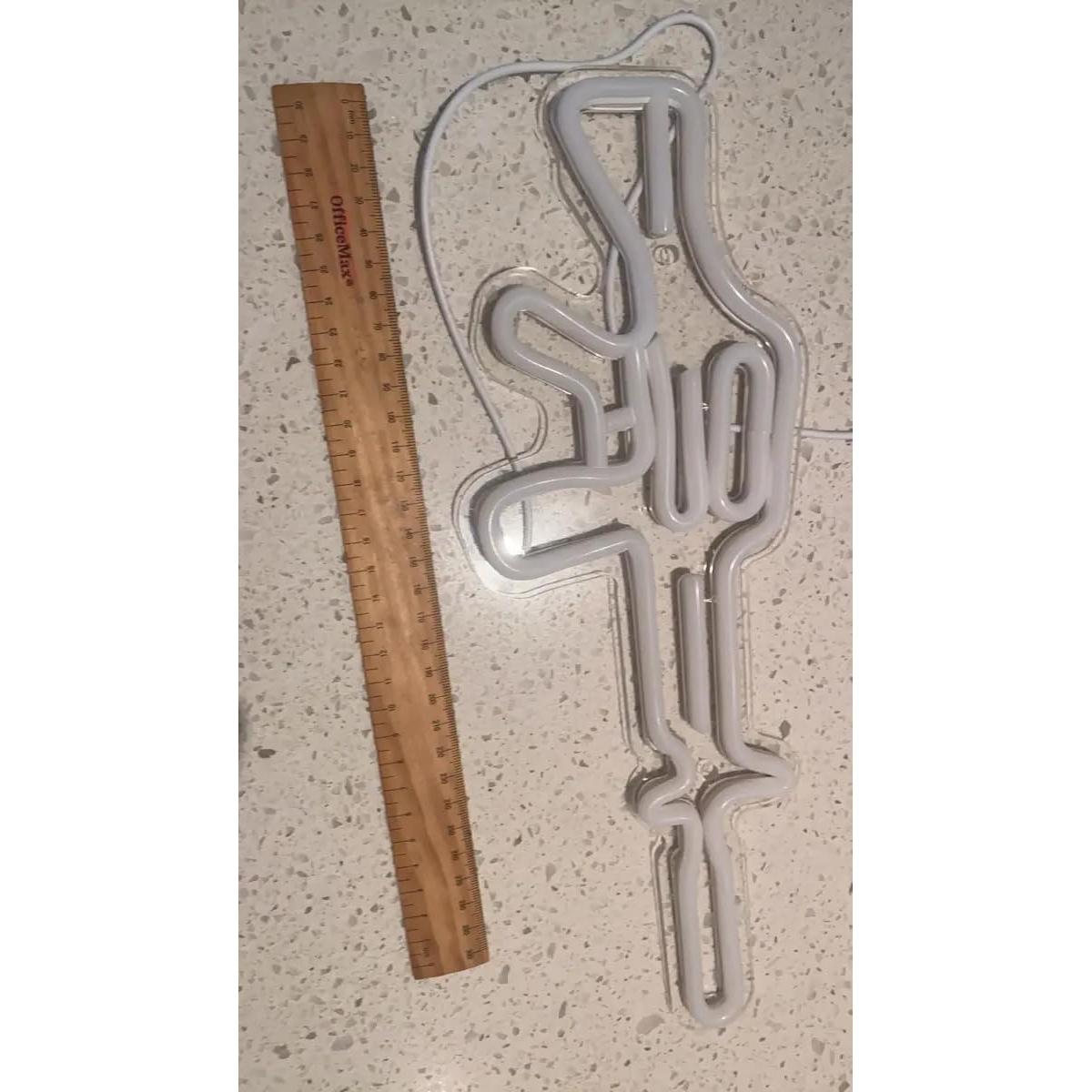 Luz de Neón LED Gun Cusgazy Azul 36.2x13.5 cm USB