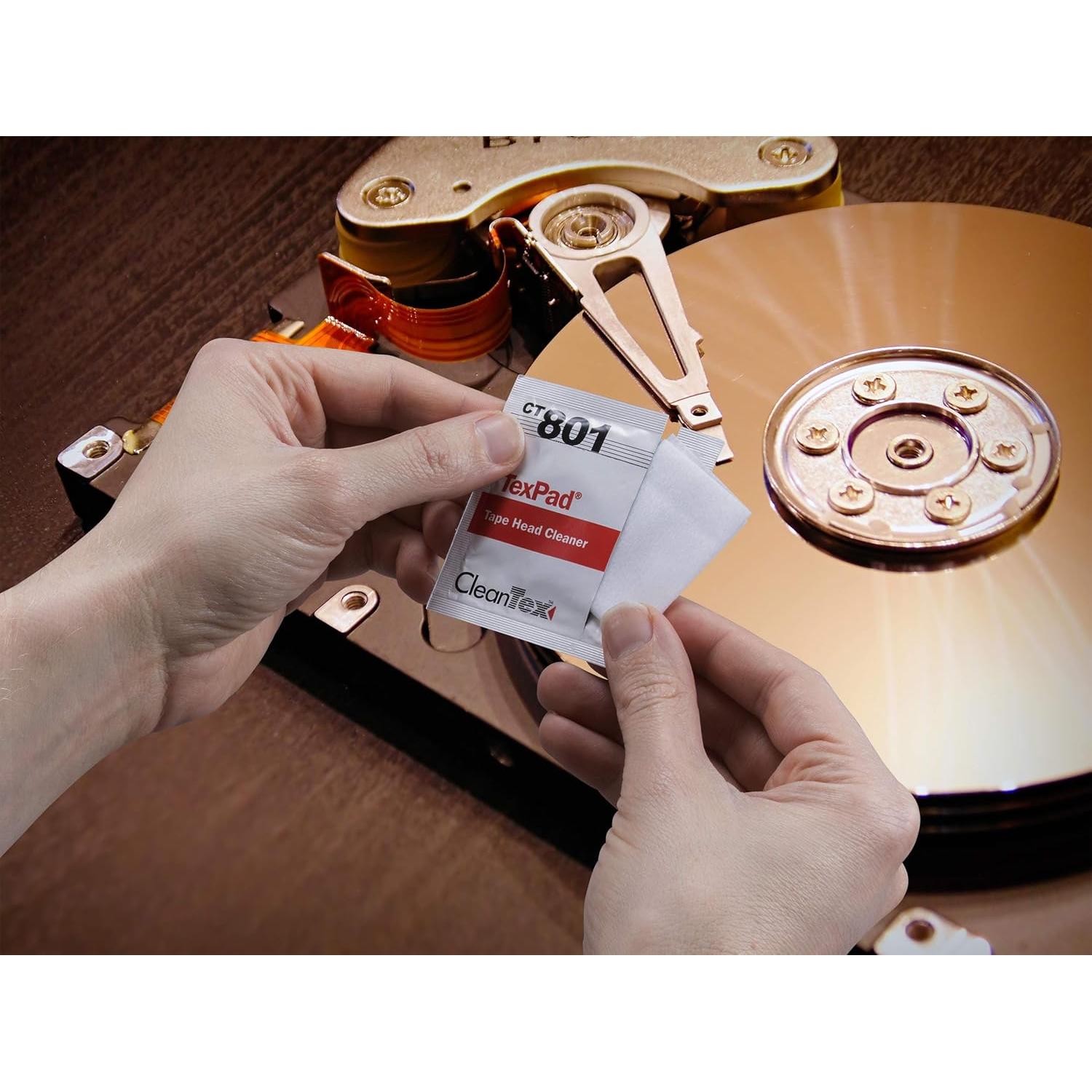 Almohadillas Limpiadoras de Cabezal CleanTex - Caja de 80 Unidades