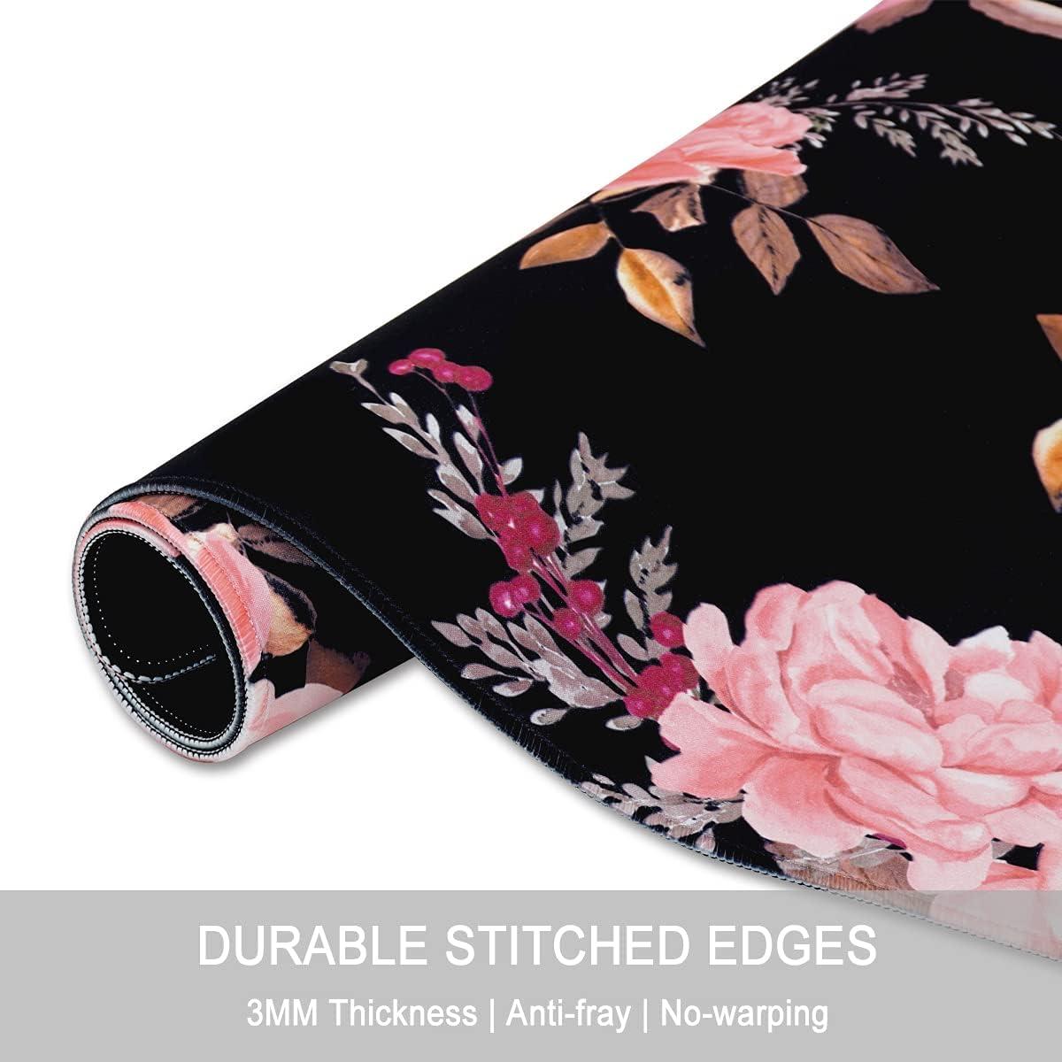 Alfombrilla de Ratón Gaming Grande Pemlari Rosa 90x40 cm Antideslizante