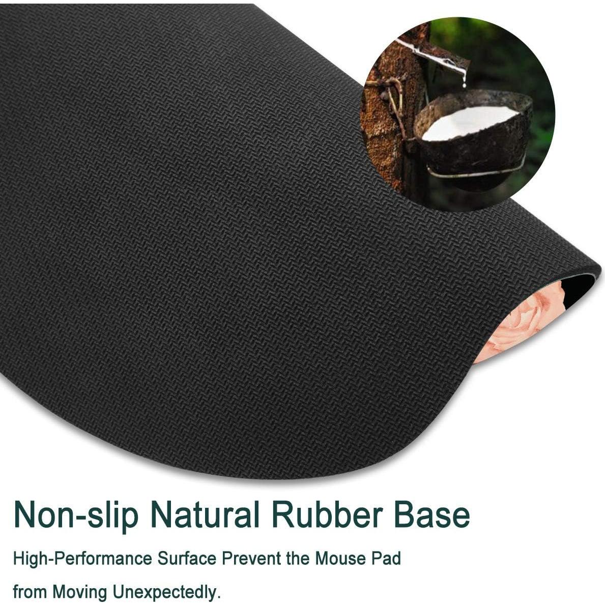 Alfombrilla de Ratón Gaming Grande Pemlari Rosa 90x40 cm Antideslizante