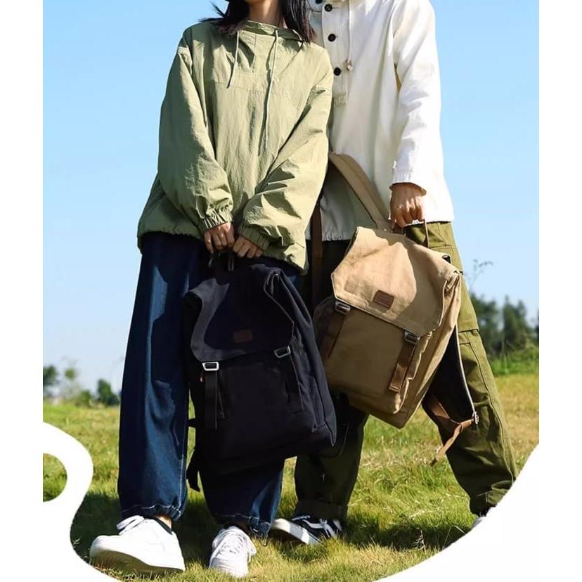 Mochila de Lona XINCADA 45x29x15cm para Laptop Unisex