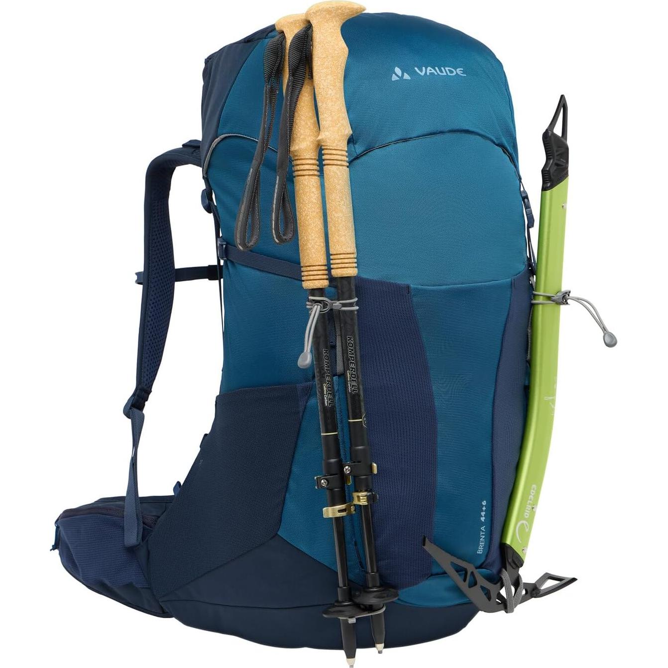 Mochila de Senderismo VAUDE Brenta 44+6 50L Unisex Mar Báltico