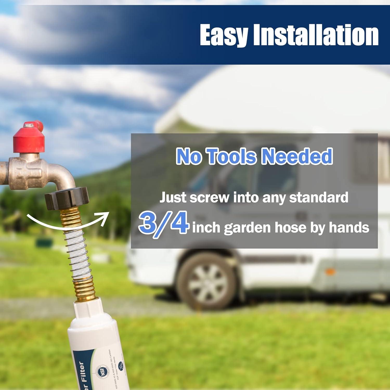 Filtro de Agua para RV Future Way con Protector Flexible 0.5kg