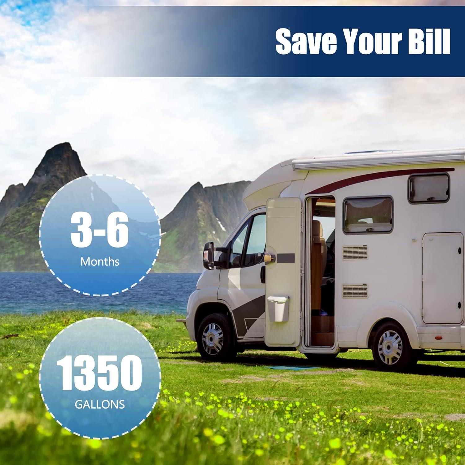 Filtro de Agua para RV Future Way con Protector Flexible 0.5kg