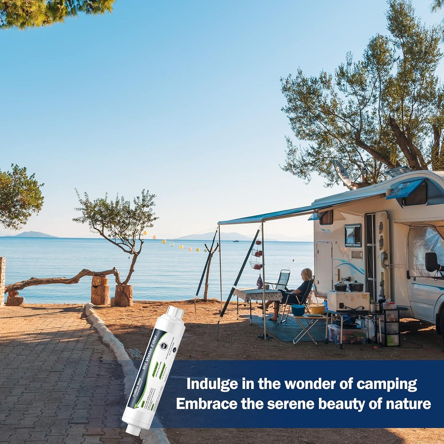 Filtro de Agua para RV Future Way con Protector Flexible 0.5kg