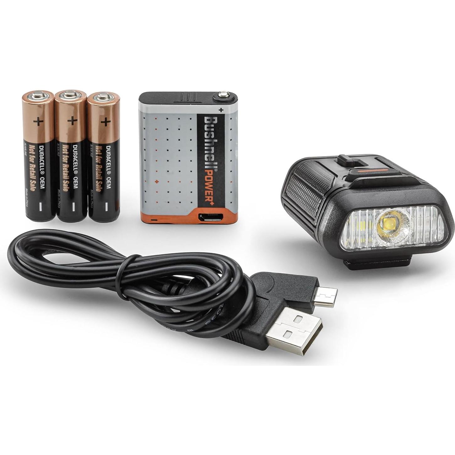 Luz de Sombrero Bushnell 300L Power+ Recargable 4 Modos