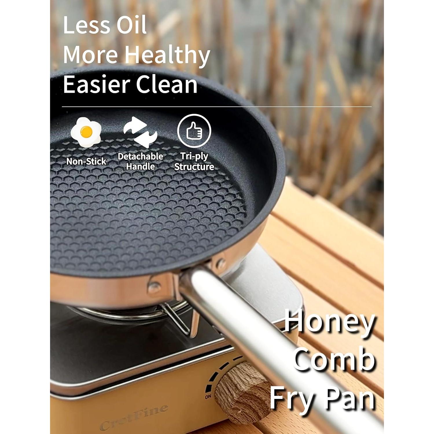 Juego de Cocina para Camping CretFine 26 Piezas Acero Inoxidable