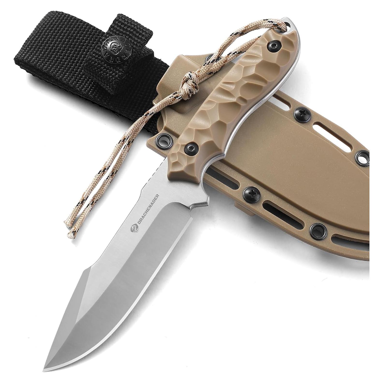 Cuchillo Fijo DRACHENADER 23.6cm Acero 5Cr14MoV con Funda