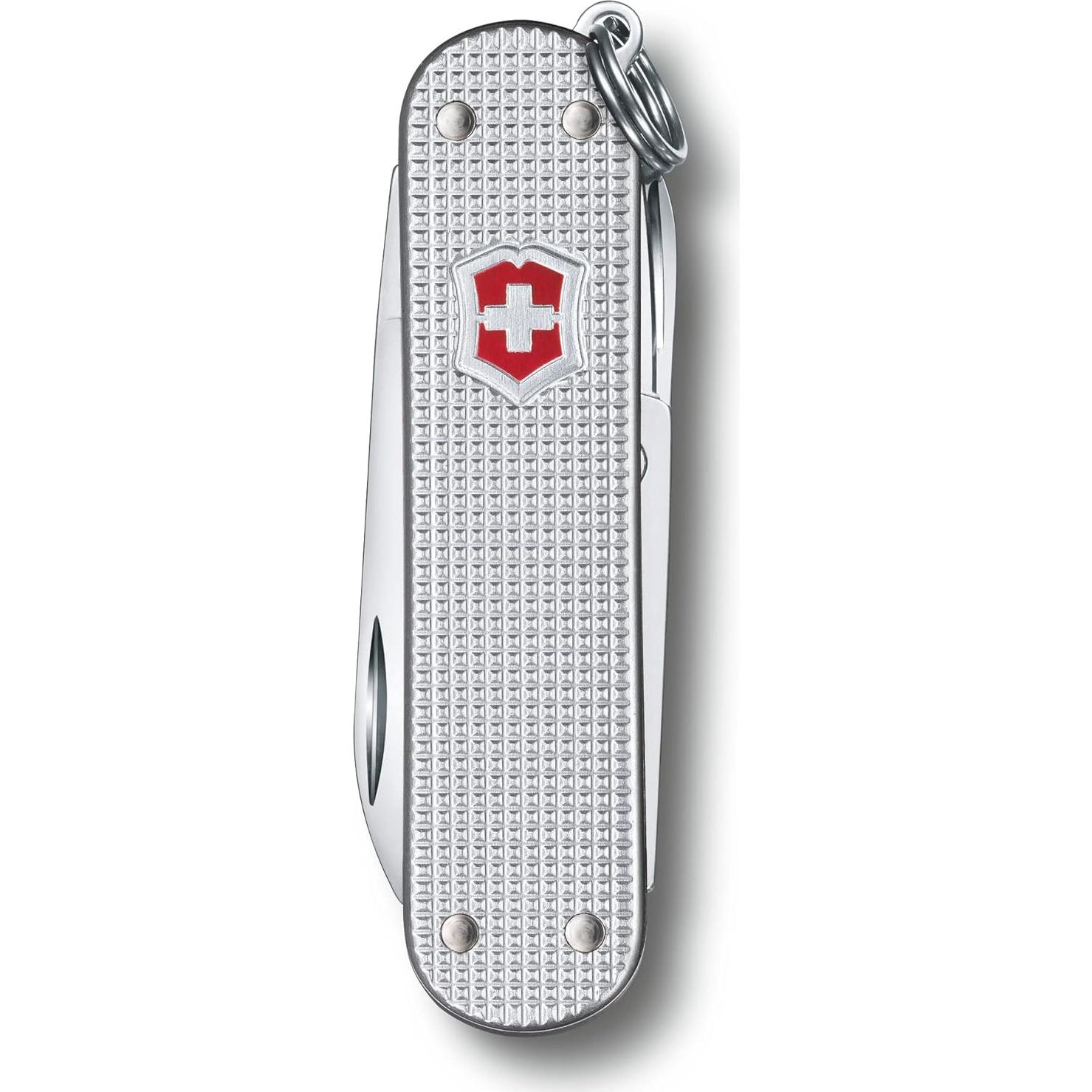 Cuchillo de bolsillo Victorinox Classic SD Alox Plateado 5 funciones