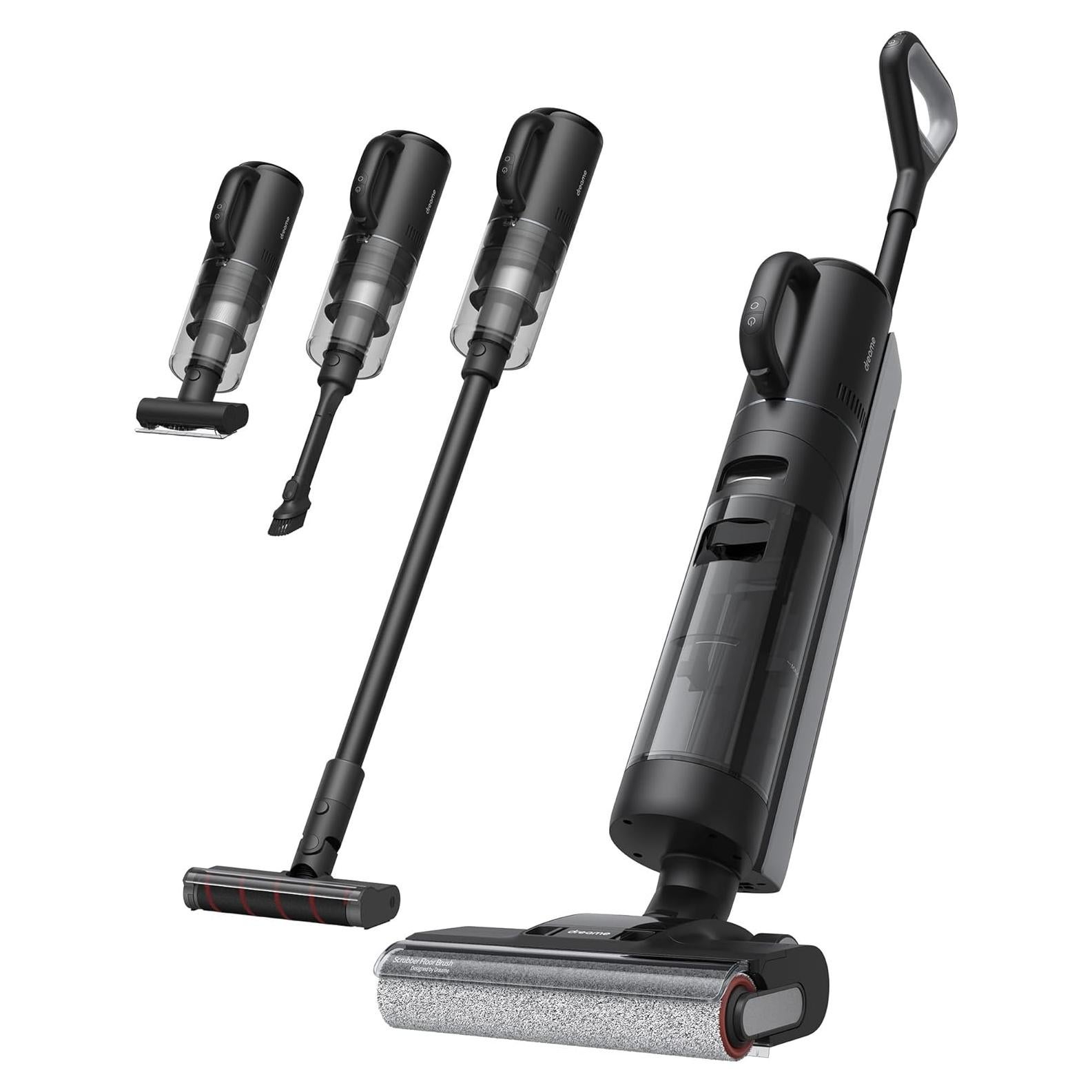 Aspiradora DREAME H12 Dual 4 en 1 Inalámbrica Negra