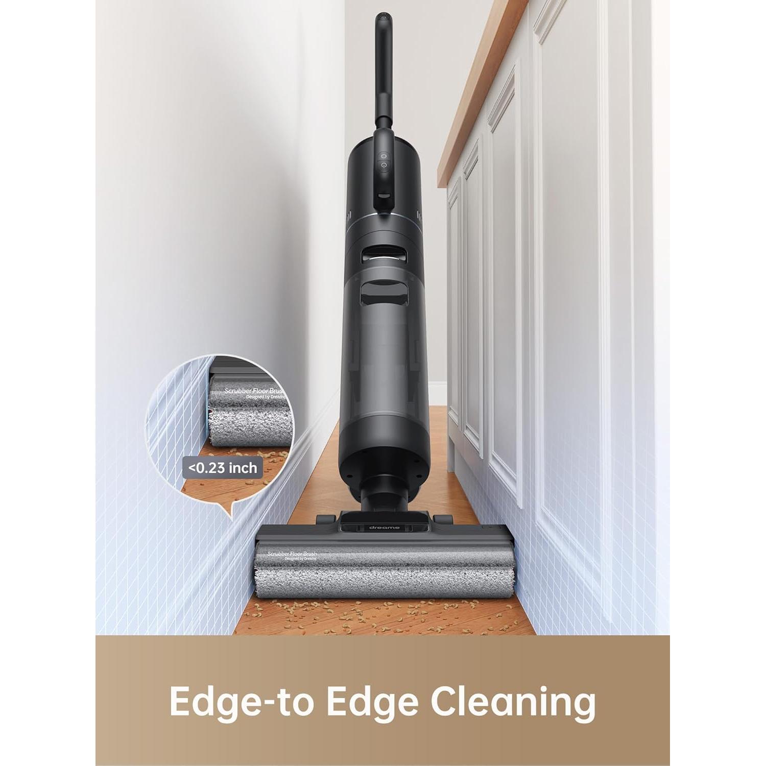 Aspiradora DREAME H12 Dual 4 en 1 Inalámbrica Negra