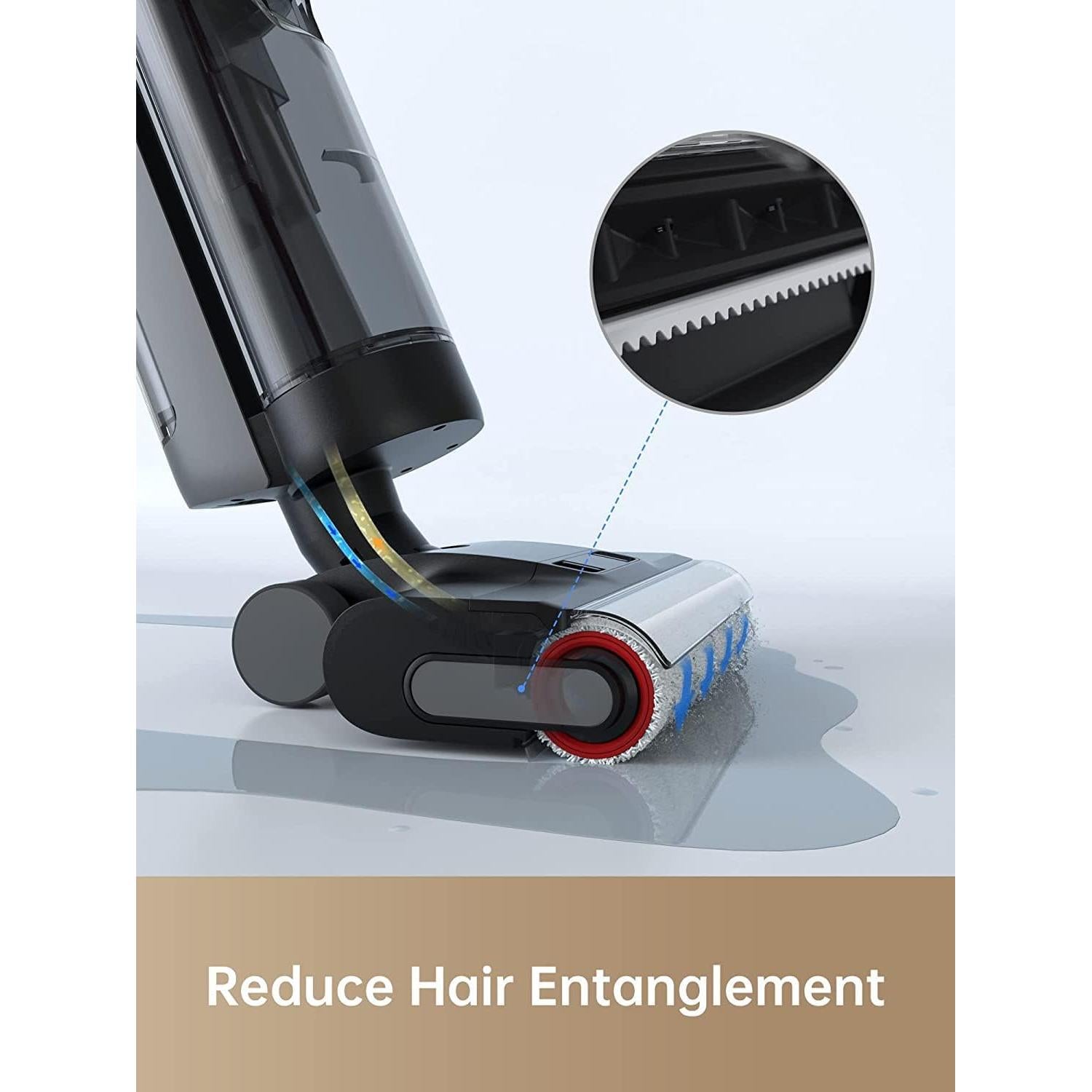 Aspiradora DREAME H12 Dual 4 en 1 Inalámbrica Negra