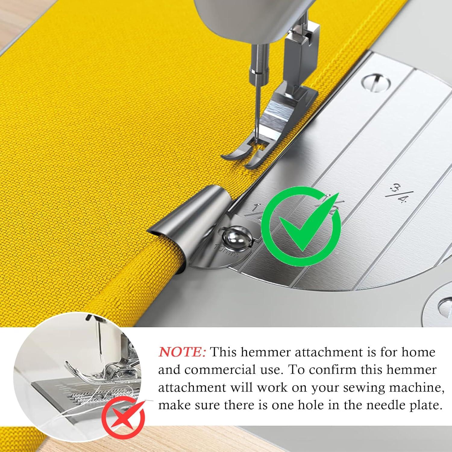 Pie de Prensatelas TIGARI para Dobladillo Enrollado 3-10mm