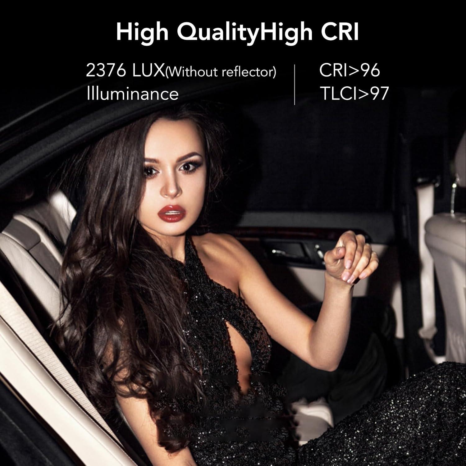 Lámpara de Video Portátil Nagnahz M60 Bi-Color 2500-8500K