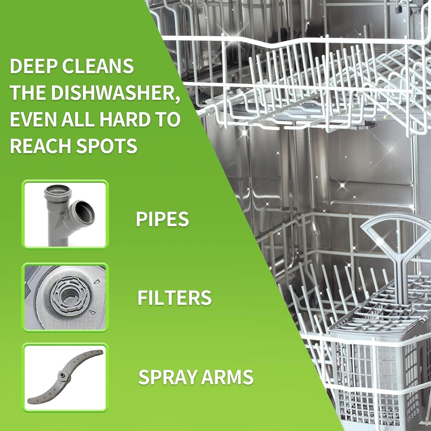 Limpiador y Desodorante para Lavavajillas NATRUTH - 30 Tabletas Aroma Limón