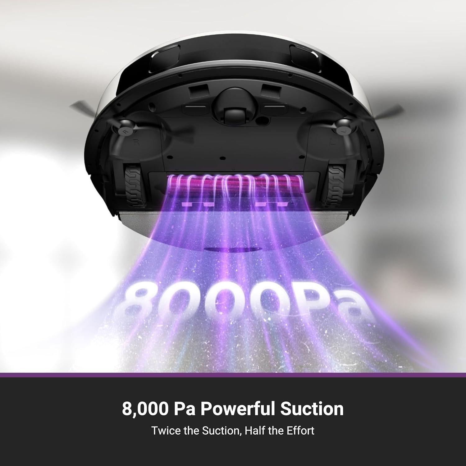 Eureka E20 Plus Robot Aspiradora 8000Pa Autovaciado 10.75kg