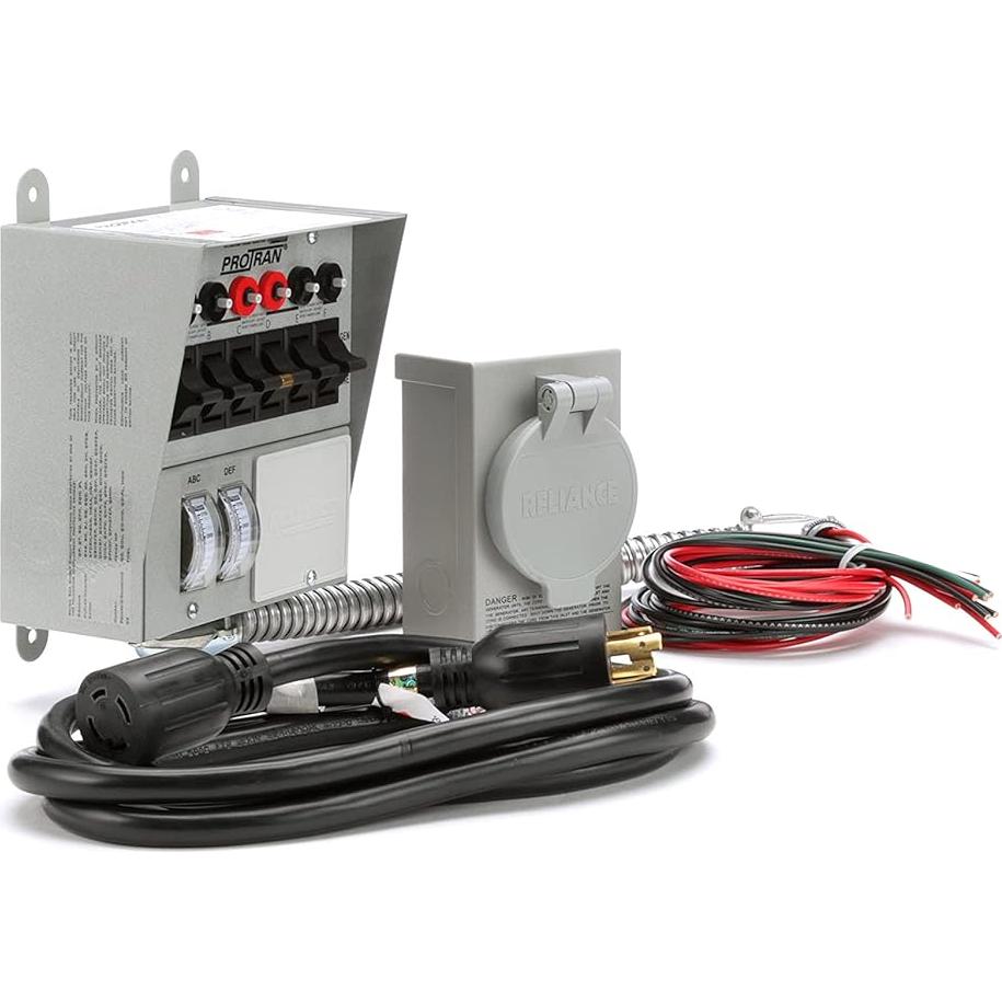 Kit Interruptor de Transferencia 30A 6 Circuitos Reliance 31406CWK
