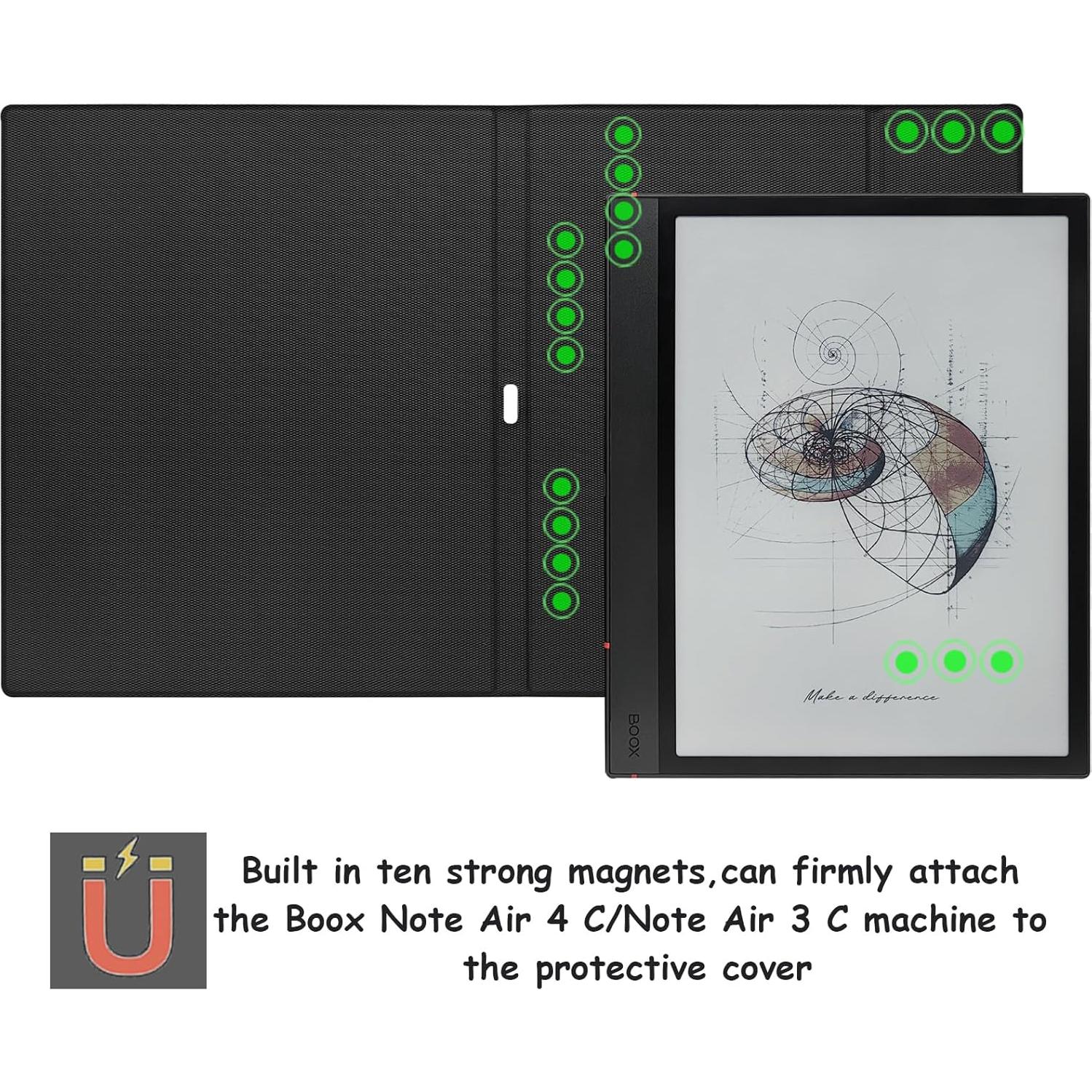 Funda Soporte Magnético GOVTVA para Onyx Boox Note Air 4 C/3 C