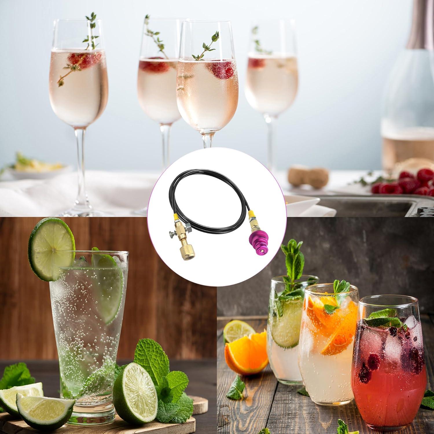 Adaptador CGA320 para Tanque de CO2 a Máquina de Soda KUMAS