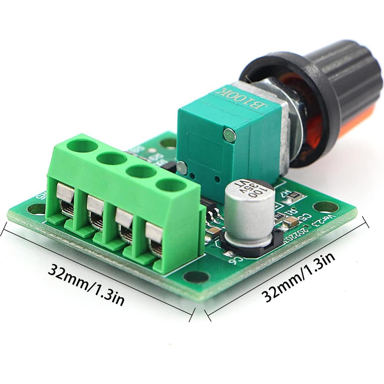 Controlador de Velocidad Motor DC RioRand RR-PWM-15V 2A PWM