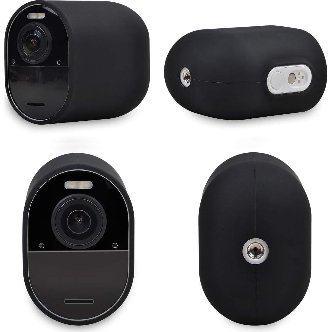 Fundas de Silicona Arlo Ultra/Pro 3/4 - Paquete de 4 Negras