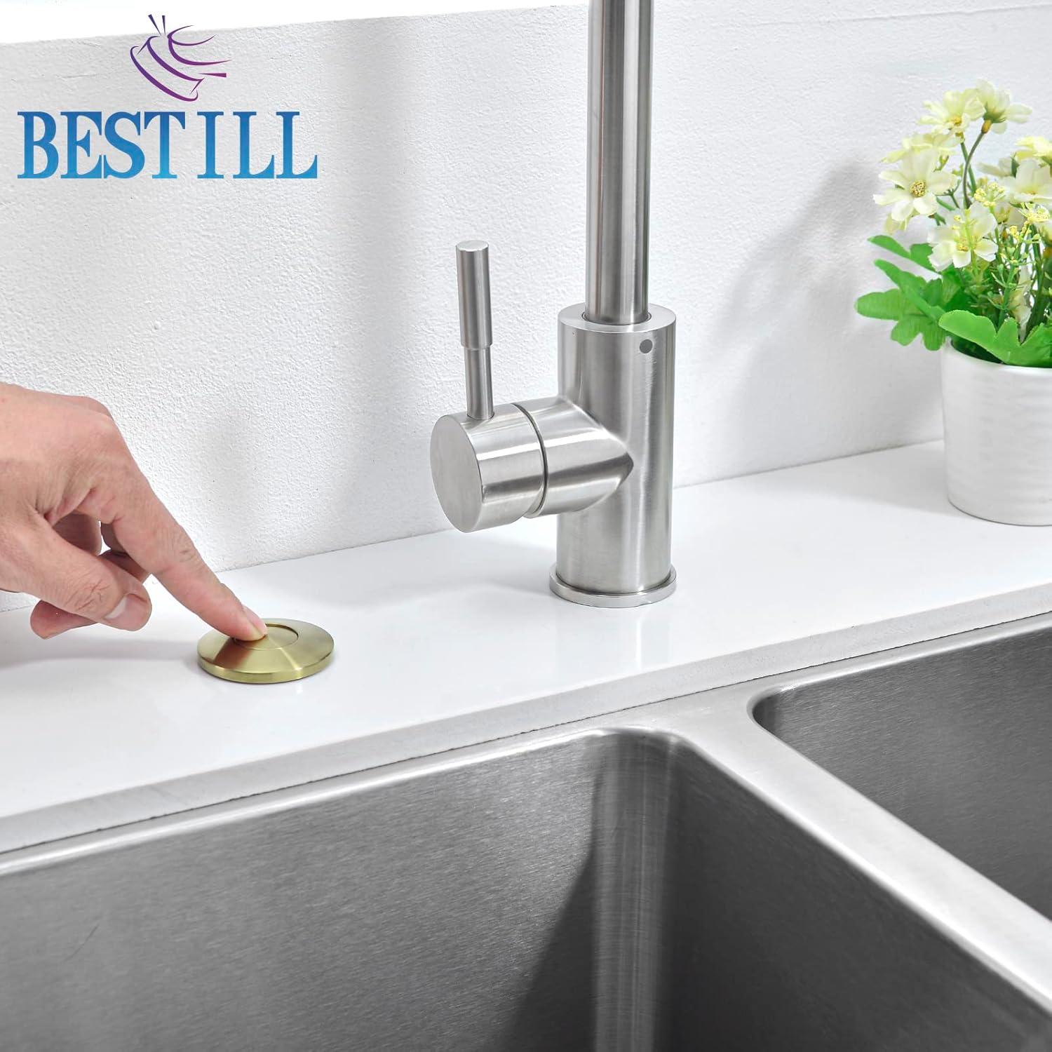 Interruptor de Aire BESTILL Oro Cepillado 2.5 HP para Descomponedores