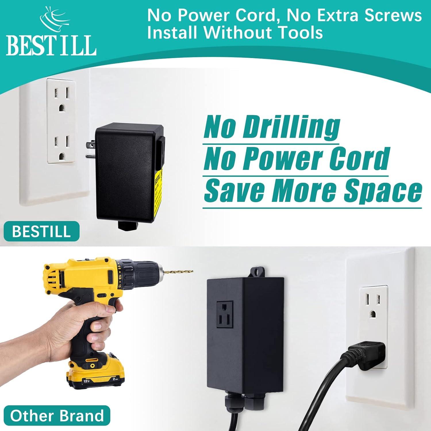 Interruptor de Aire BESTILL Oro Cepillado 2.5 HP para Descomponedores