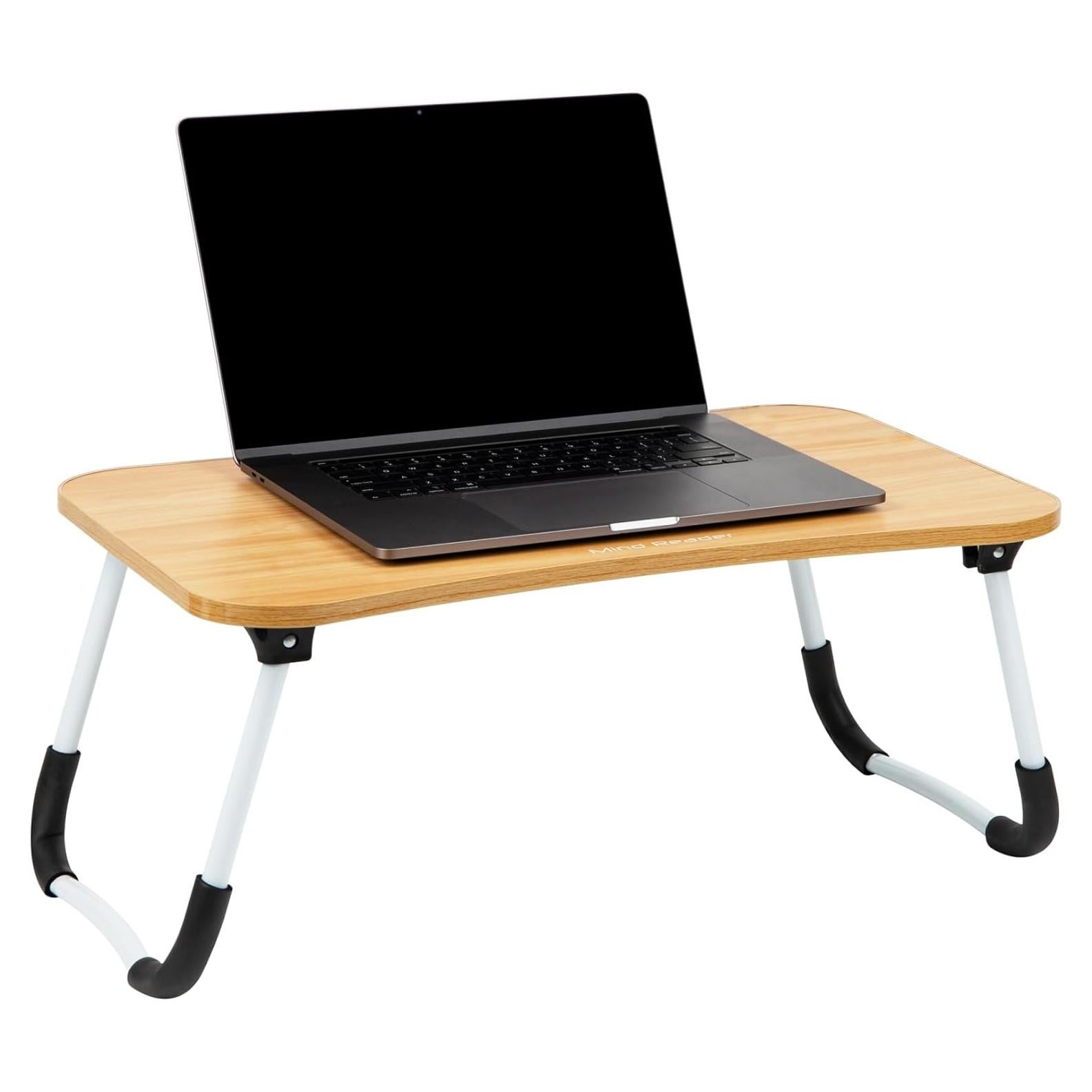 Mesa de Regazo Ajustable Mind Reader Beige 59x34.9 cm