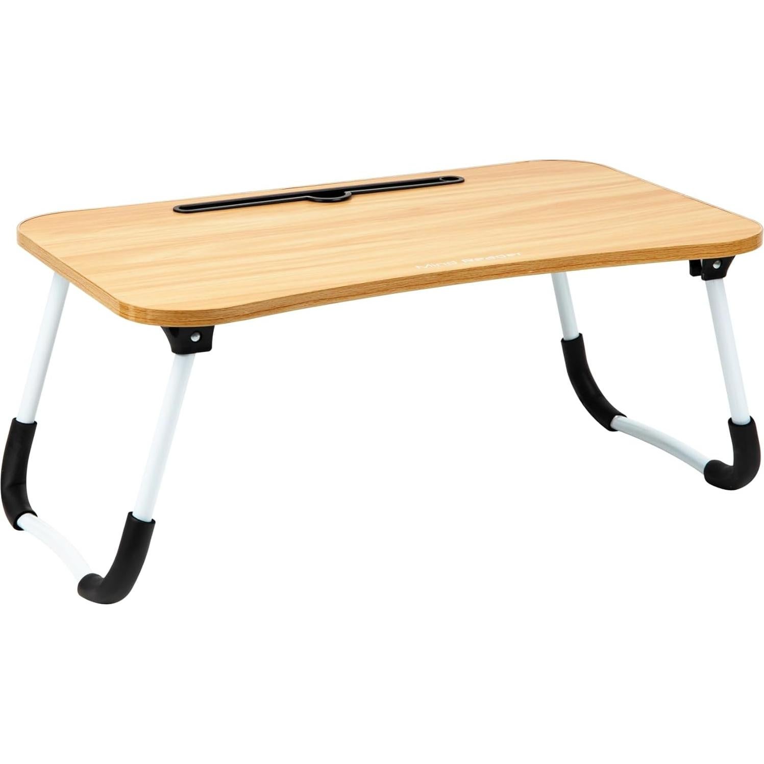 Mesa de Regazo Ajustable Mind Reader Beige 59x34.9 cm