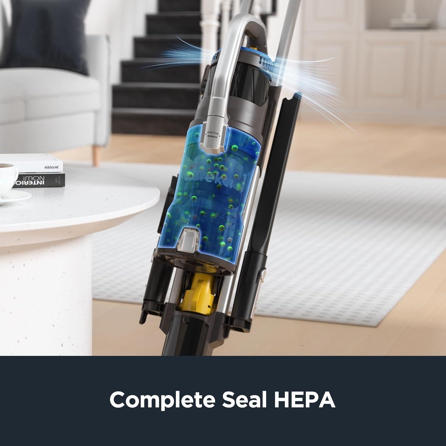 Aspiradora Vertical Eureka NEU801BL para Mascotas, Azul