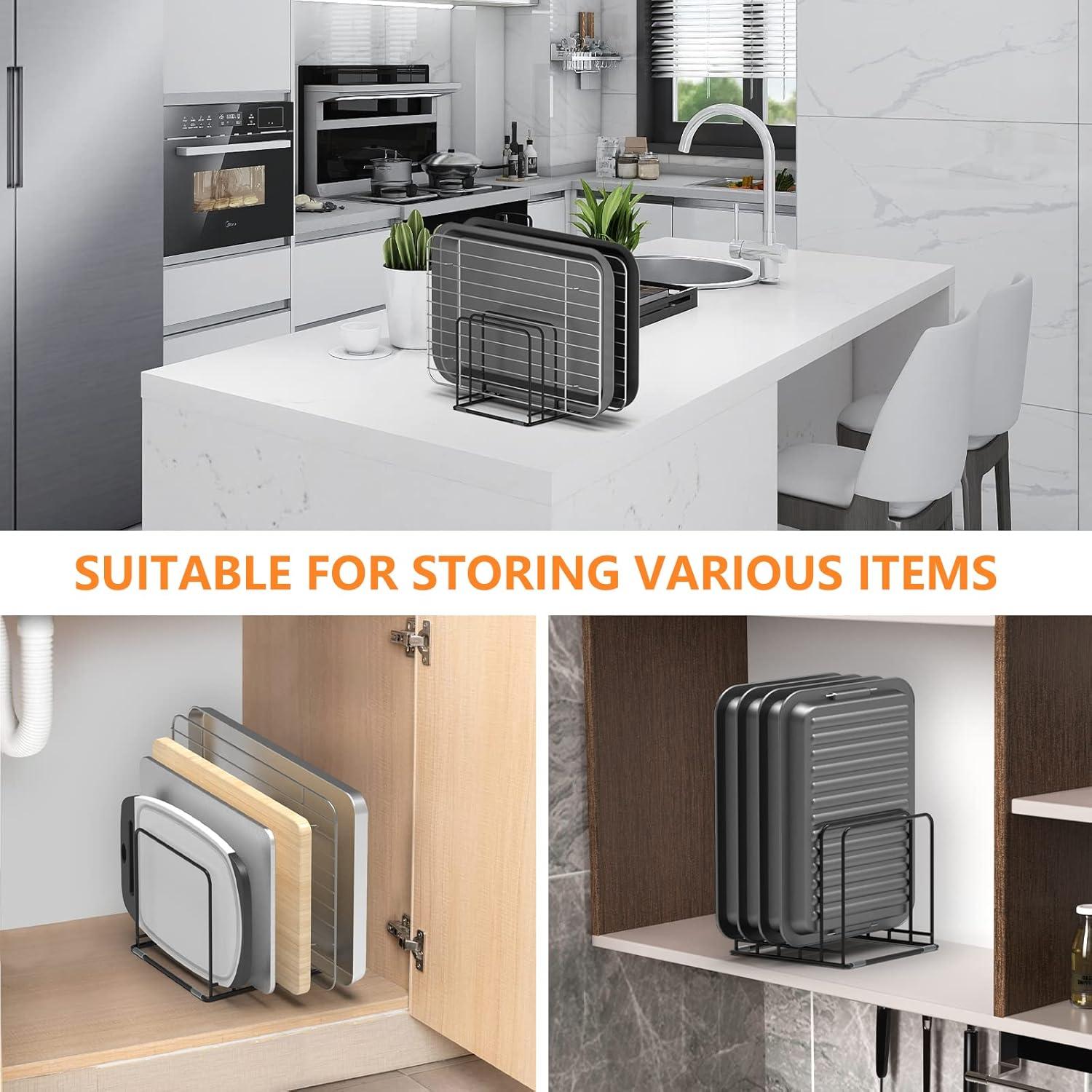 Organizador de Utensilios de Cocina KORRTFID - Soporte 5 Ranuras