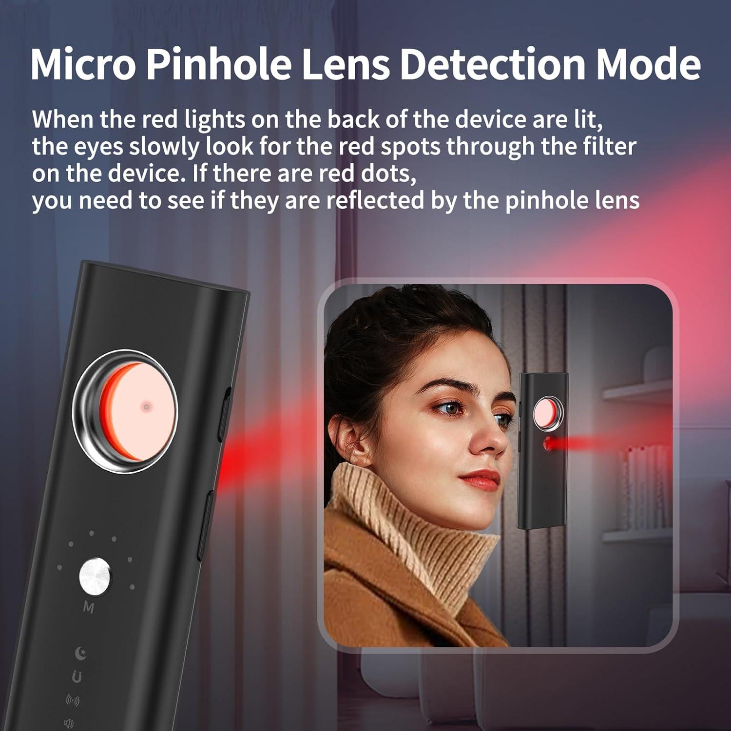 Detector de Cámaras Ocultas VERIVOXIA R35 - Anti Espionaje