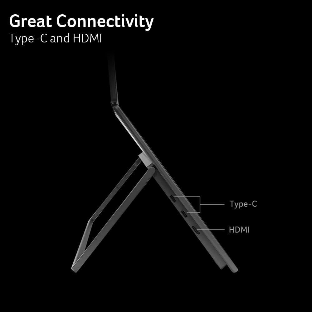 Monitor Doble Portátil Acer PD193Q 18.5" FHD Plegable