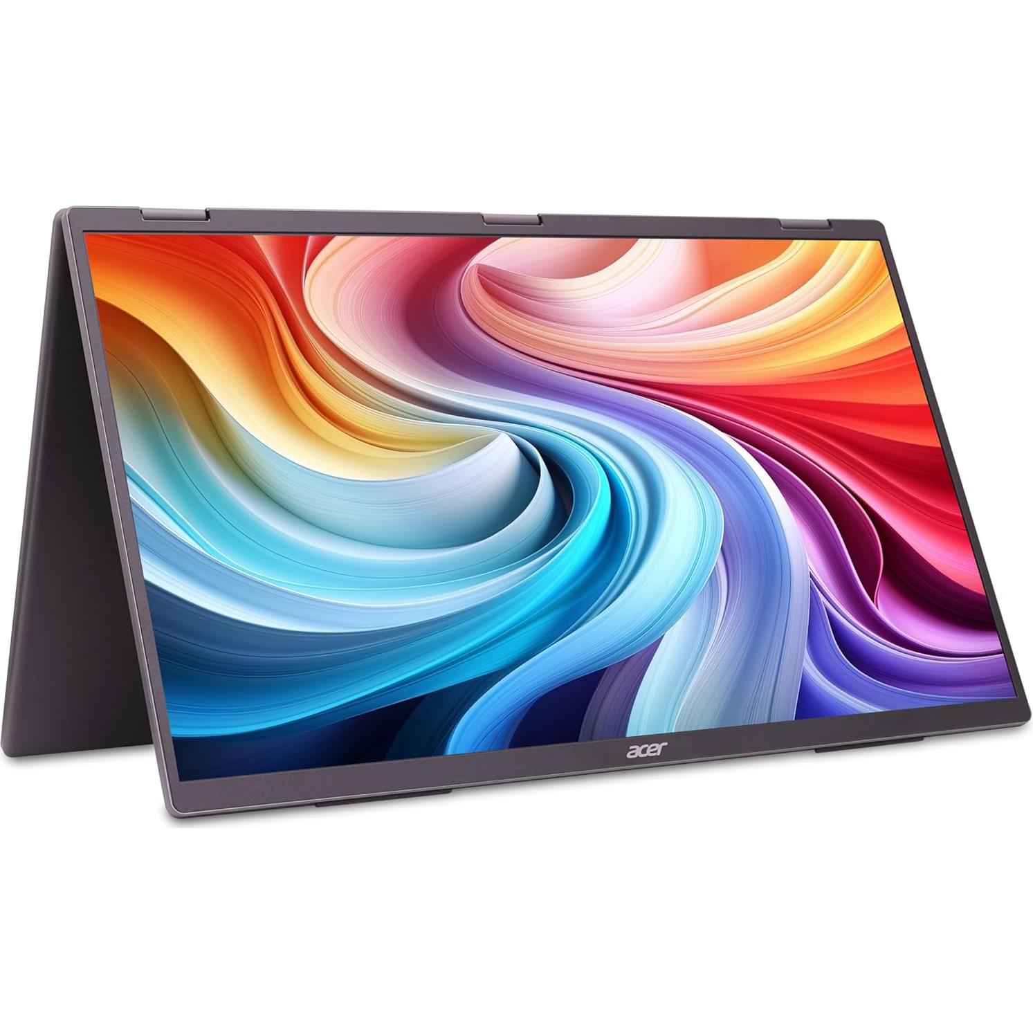 Monitor Doble Portátil Acer PD193Q 18.5" FHD Plegable